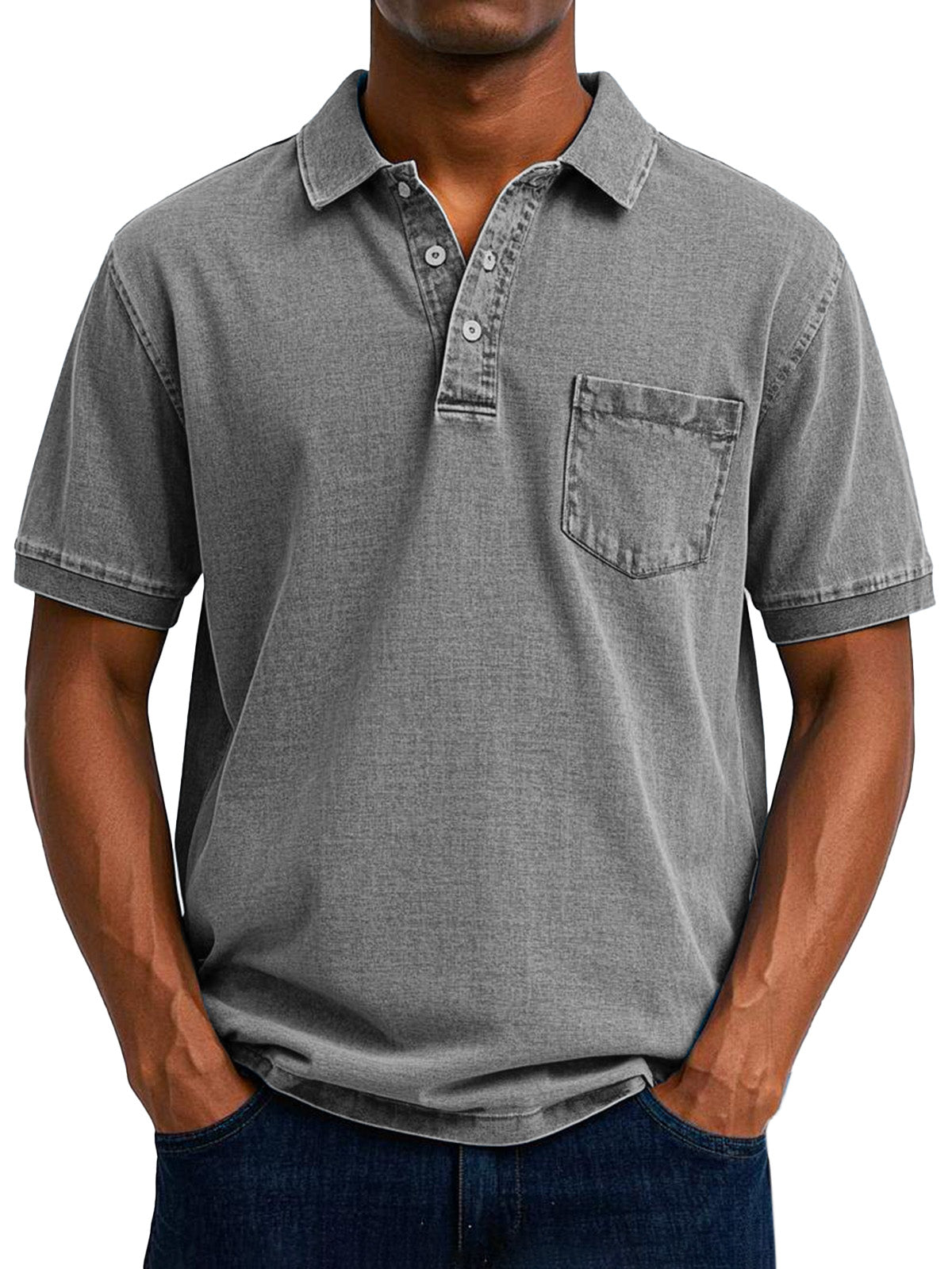 maxime™ | Casual Vintage Polo Hemd voor Mannen