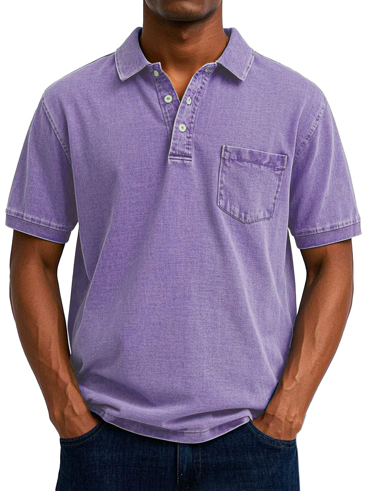 maxime™ | Casual Vintage Polo Hemd voor Mannen