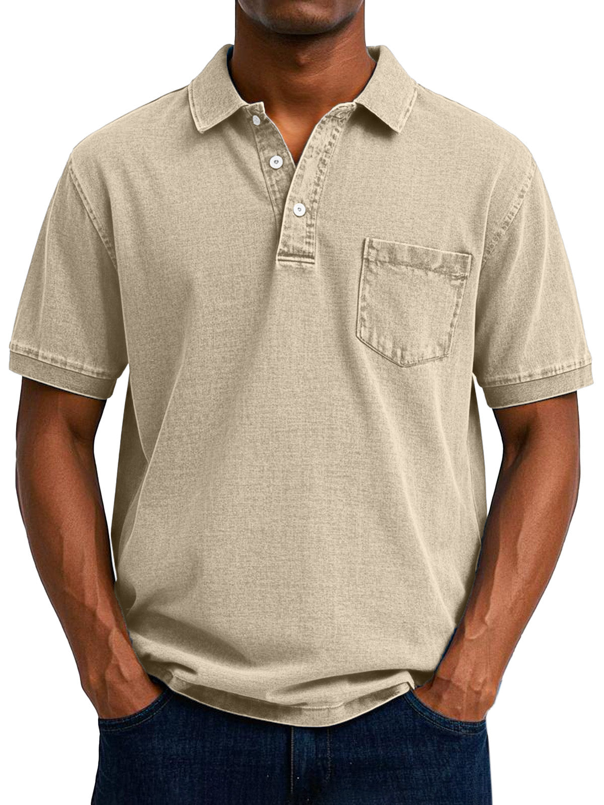 maxime™ | Casual Vintage Polo Hemd voor Mannen