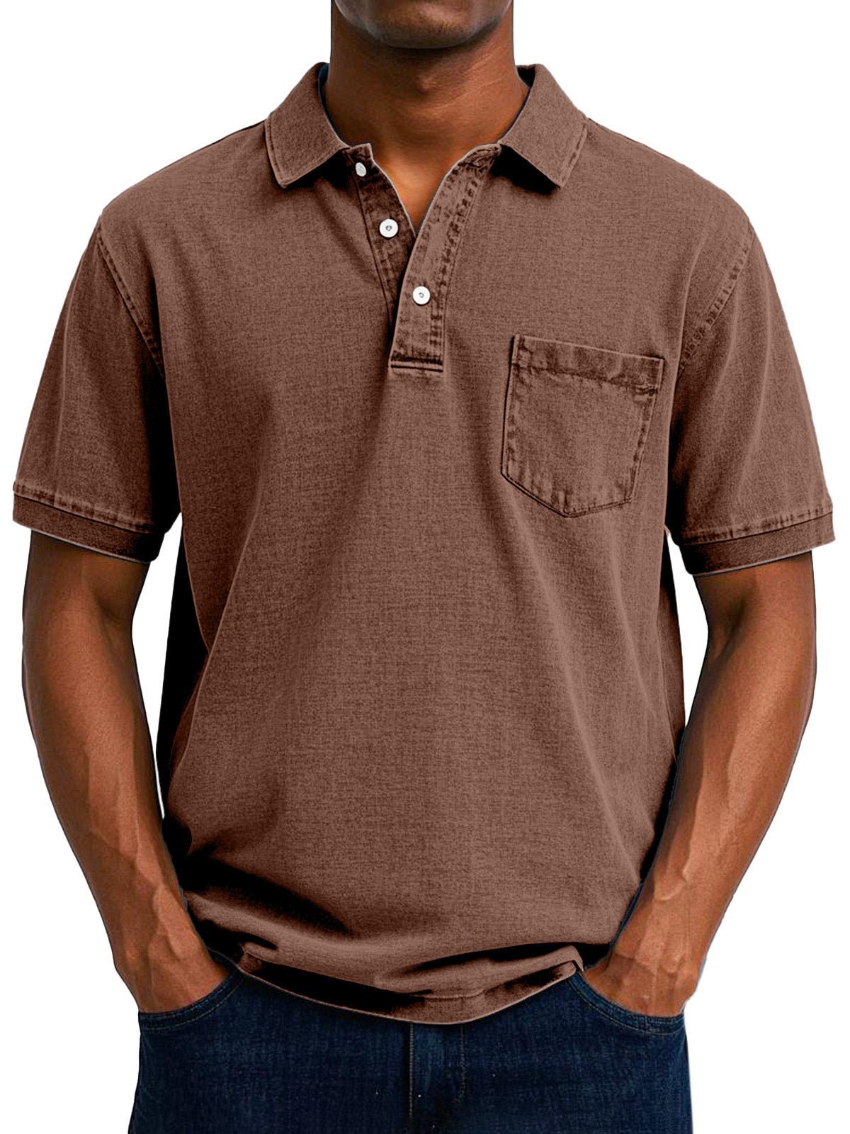 maxime™ | Casual Vintage Polo Hemd voor Mannen