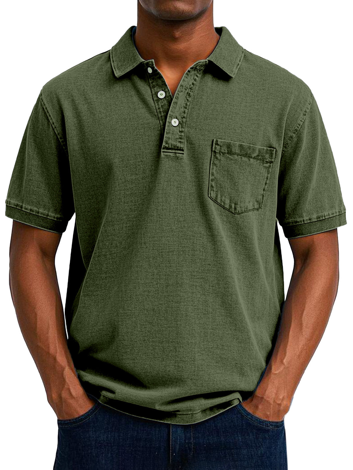 maxime™ | Casual Vintage Polo Hemd voor Mannen