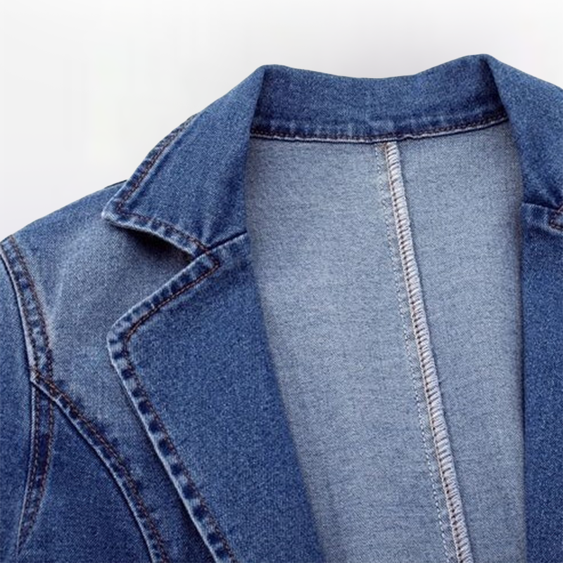 Aelin | Klassieke Denim Blazer