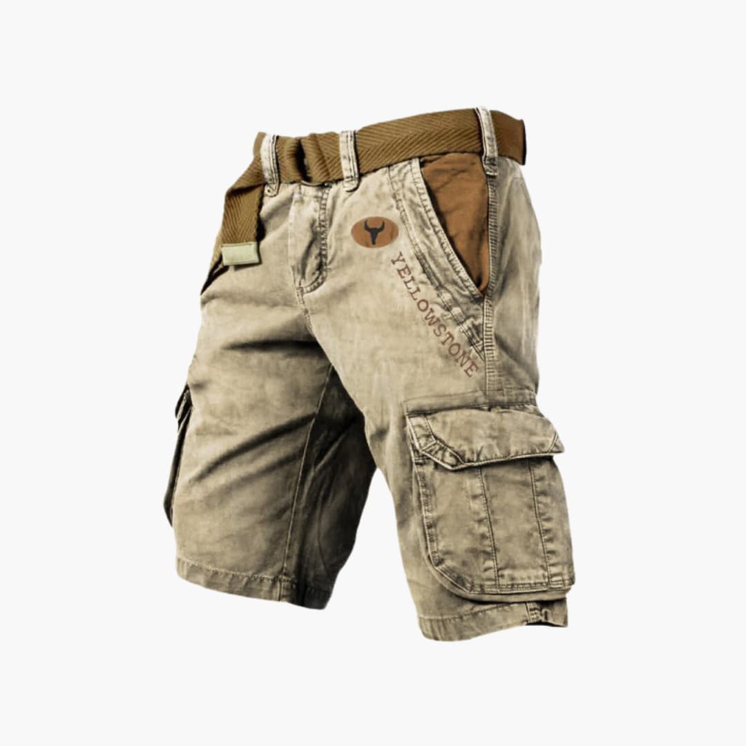 Anton | Cargo-shorts met 6 zakken