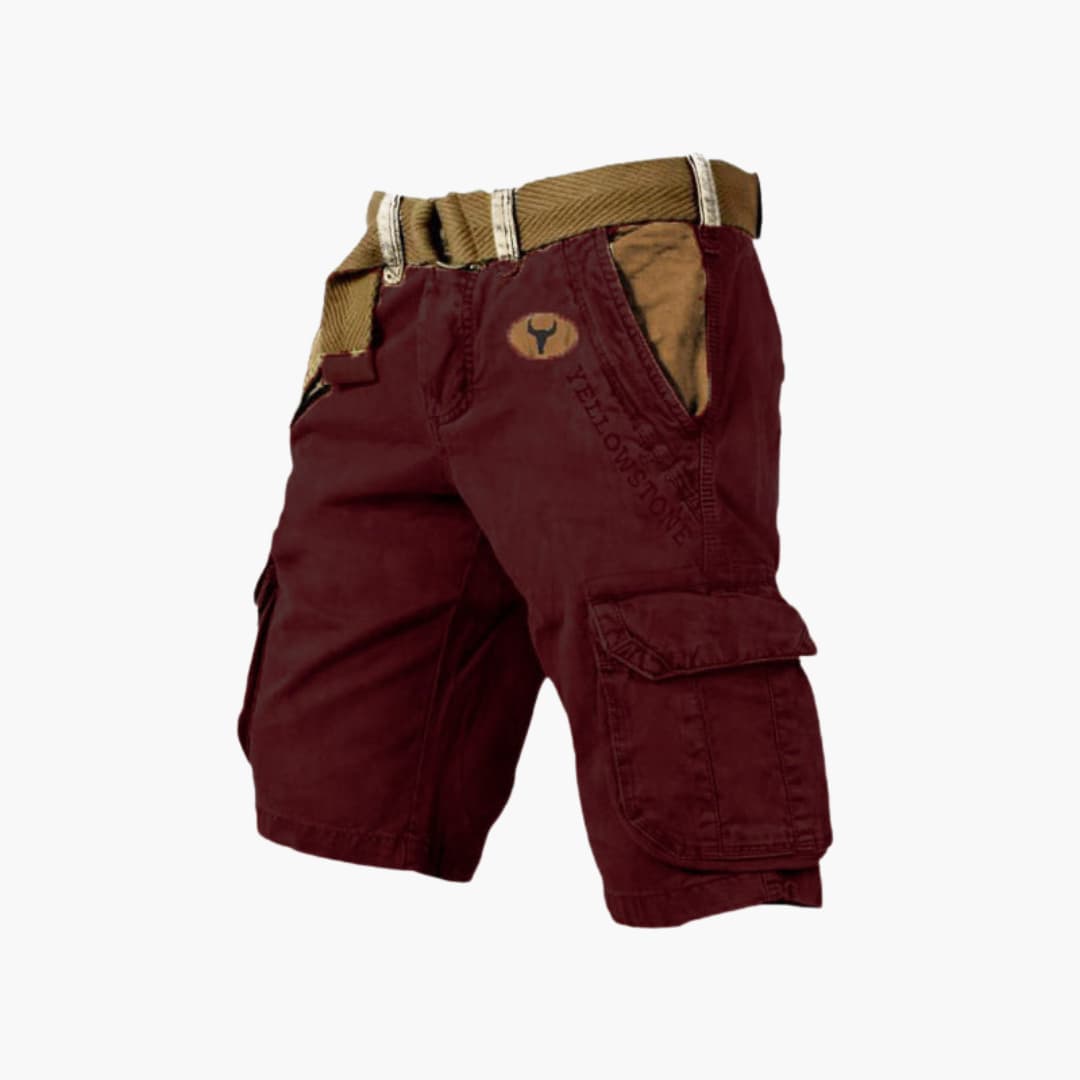 Anton | Cargo-shorts met 6 zakken