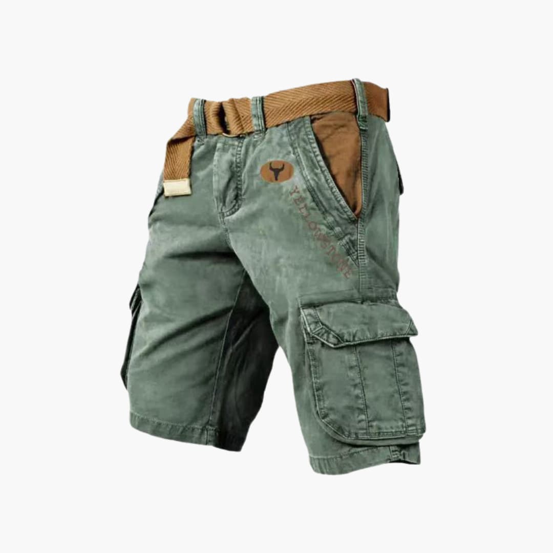 Anton | Cargo-shorts met 6 zakken