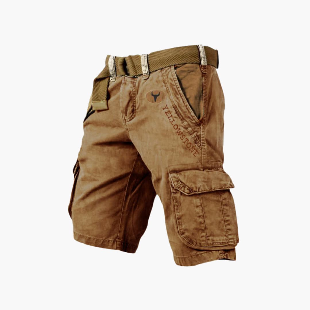 Anton | Cargo-shorts met 6 zakken