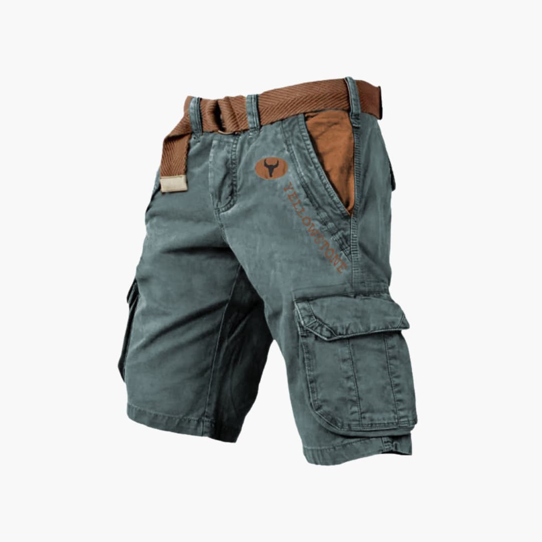 Anton | Cargo-shorts met 6 zakken