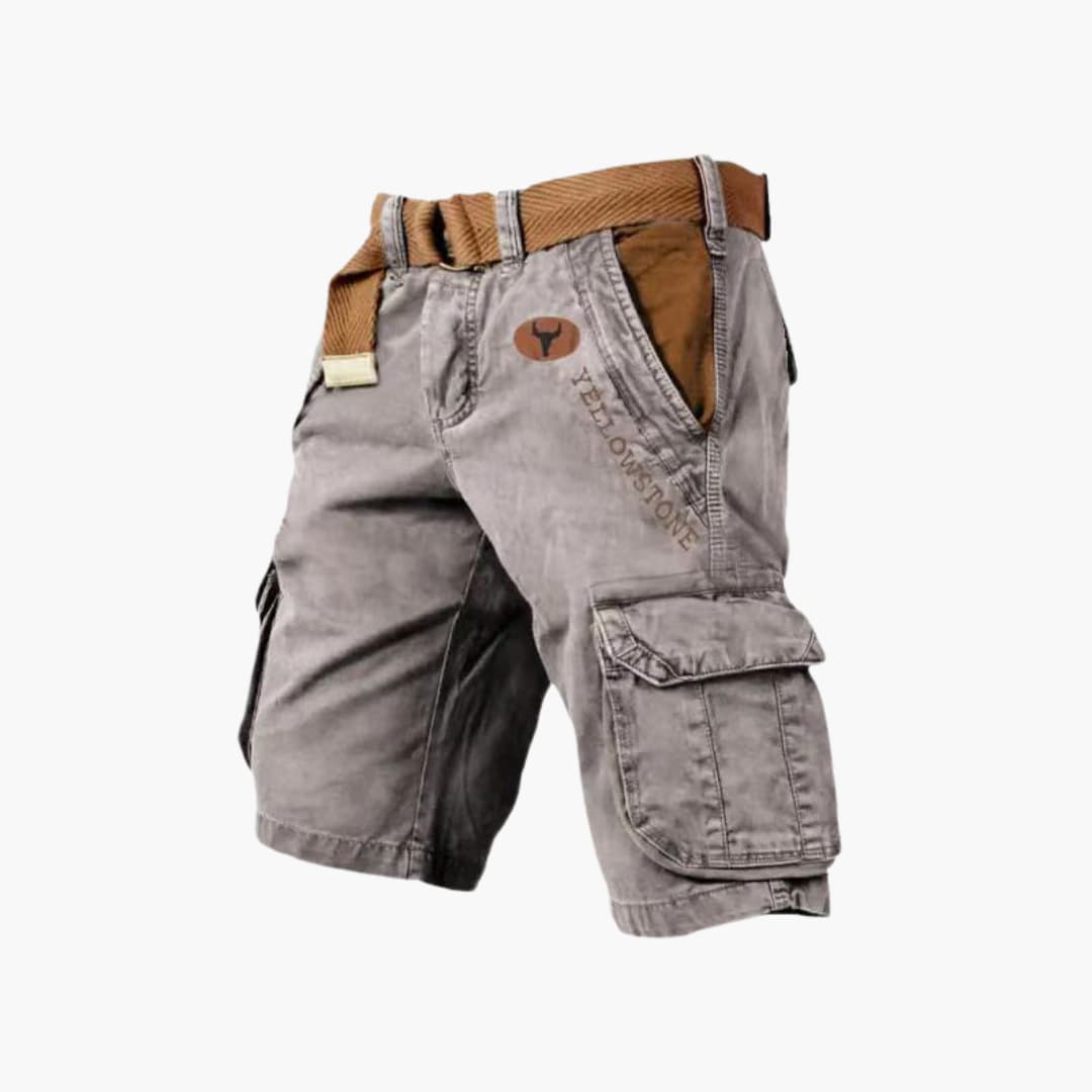 Anton | Cargo-shorts met 6 zakken