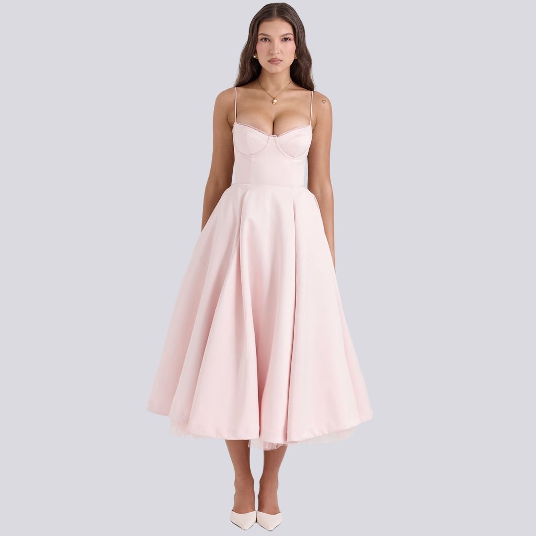 AMARA | Chic Tule Maxijurk voor Feestelijke Momenten