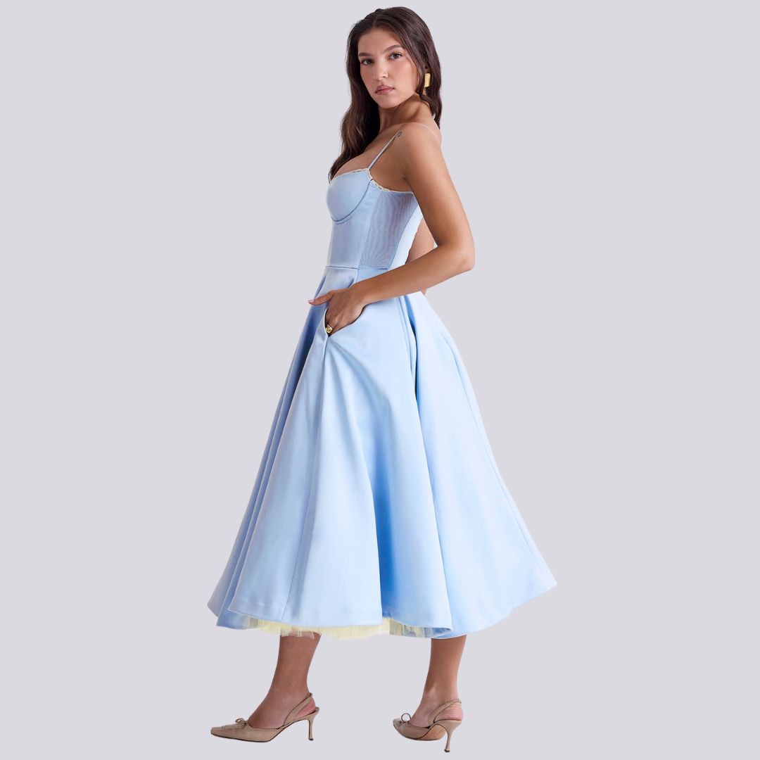 AMARA | Chic Tule Maxijurk voor Feestelijke Momenten