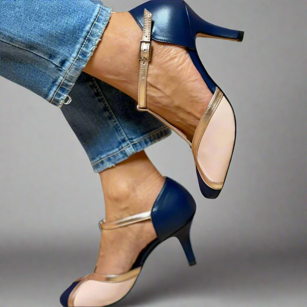 Brunhilde | Elegante Comfortsandalen met Hak
