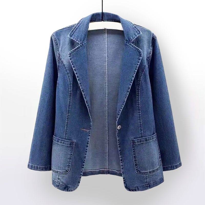 Aelin | Klassieke Denim Blazer