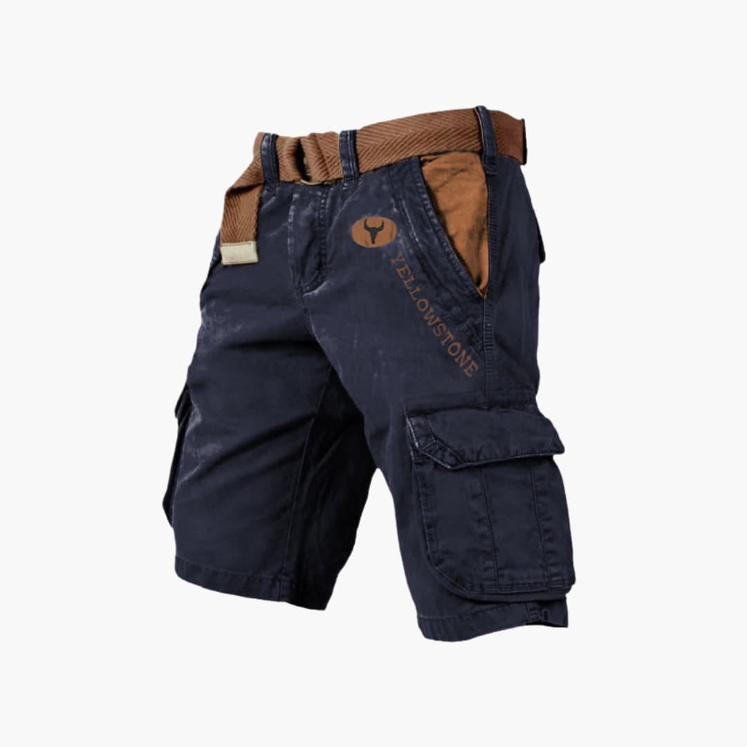 Anton | Cargo-shorts met 6 zakken
