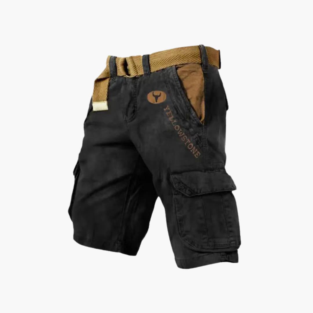 Anton | Cargo-shorts met 6 zakken