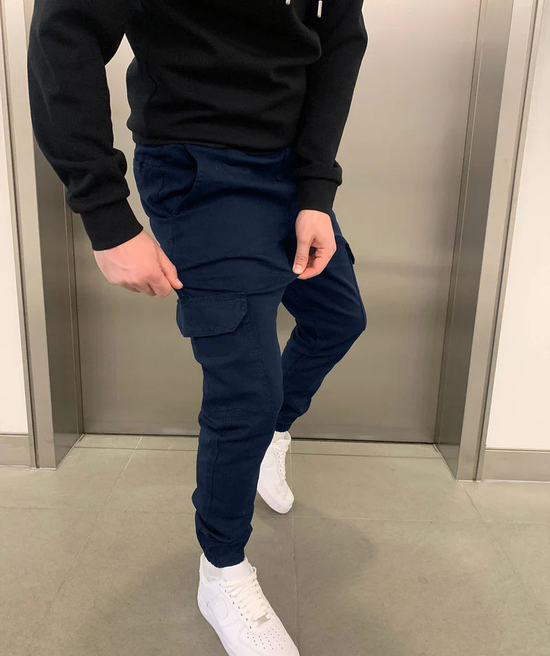 CASUAL COMFORT | Versatile Stretch Cargo Pants