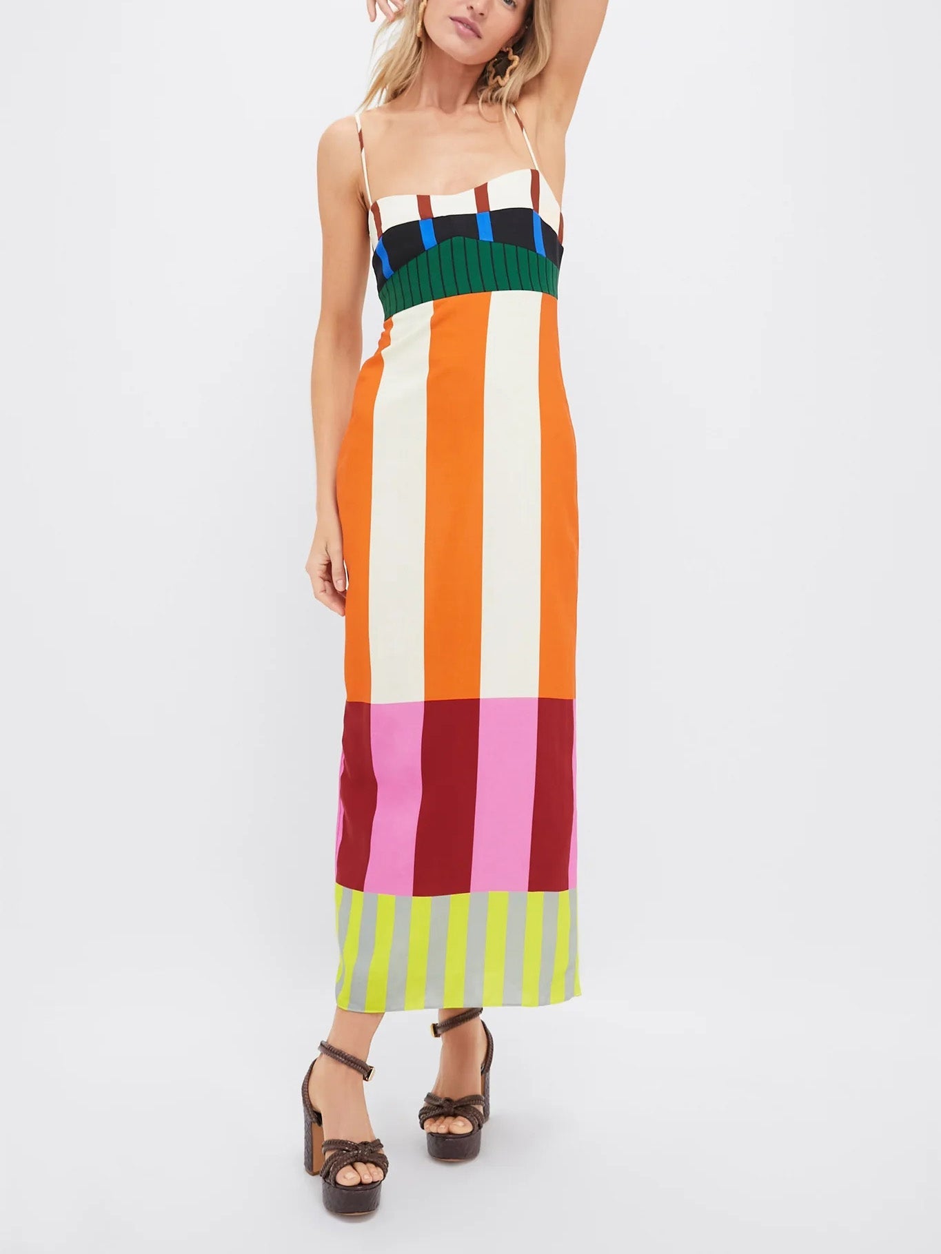 Bengal Multi Paloma Maxi Jurk
