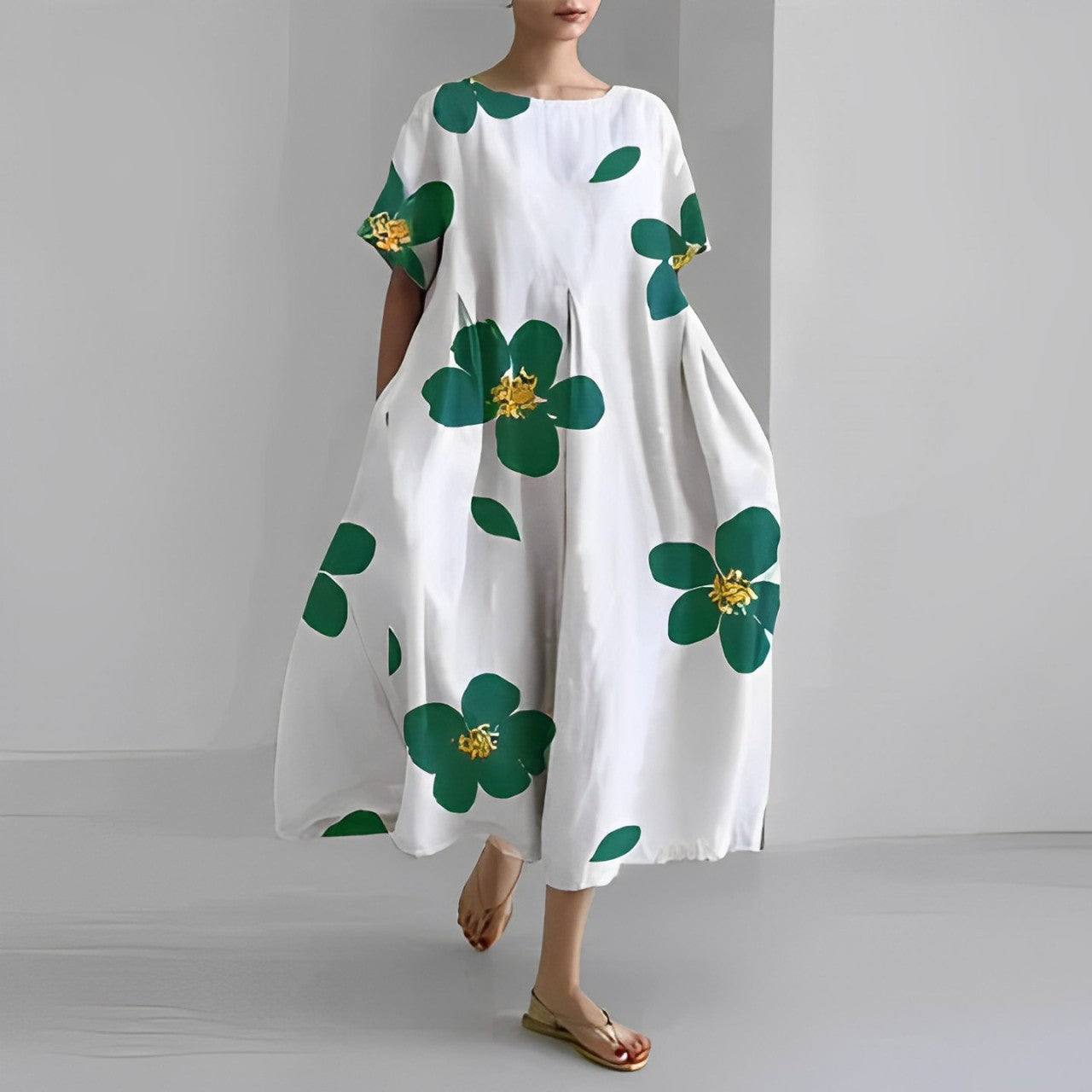 Amelia - Boheemse bloemenjurk
