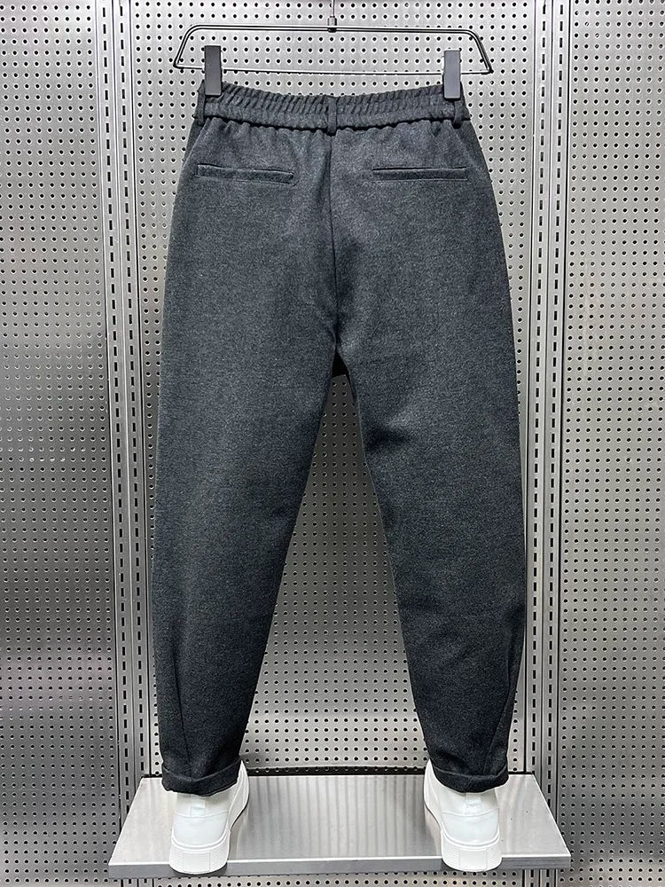 Laurent™ | Mélange Slim Fit Broek